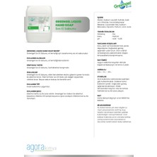 Greengel Sıvı El Sabunu-Beyaz Sabun Kokulu (5l- 20L)