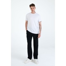 %100 Pamuk Regular Fit Erkek Basic T-Shirt, Tişört