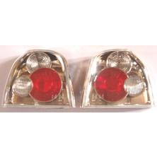 Bzt Volkswagen Golf- 3- 92/98; Modifiye Stop Lambası Sağ/sol Set 2 Parça Nikelajlı (Tyc)
