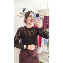 Opia Butik Siyah Bluz
