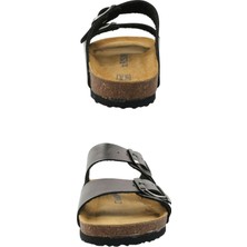 Fly Soft Milano Deri Çocuk Terlik Platin