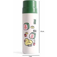 Rose Center Bazaar 304 Kalite Paslanmaz Çelik Termos - Yalıtımlı 450 ml Termos (Ithal)