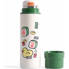 Rose Center Bazaar 304 Kalite Paslanmaz Çelik Termos - Yalıtımlı 450 ml Termos (Ithal)