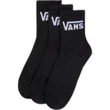 Vans Classic Half Crew VN000BHXBLK1 Siyah Çorap