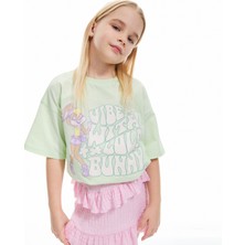 Koton Lisanslı Lola Bunny Baskılı Pamuklu Kısa Kollu Tişört