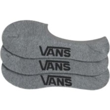 Vans Classıc No Show VN000F10HTG1 Gri Çorap