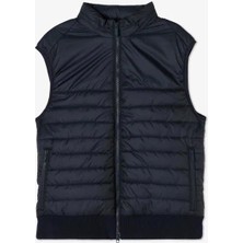 Lacoste Erkek Dik Yaka Kapitone Lacivert