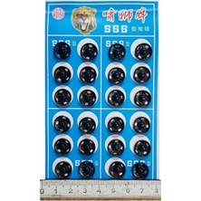 Çıt Çıt Model 2 Numara Siyah 24'lü