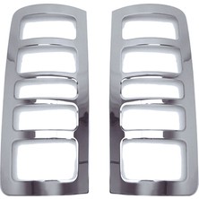 My Tuning Ford Connect 2002-2009 arası Krom Stop Çerçevesi 2 Parça Paslanmaz Çelik