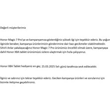 HONOR Magic 7 Pro 512 GB 12 GB Ram (Honor Türkiye Garantili) Siyah
