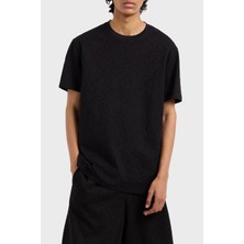 Armani Exchange Pamuklu Kabartmalı Logo Baskılı Regular Fit Bisiklet Yaka T Shirt Erkek T Shirt XM000478 AF10337 FC013