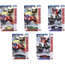 Hot Wheels Transformers 5'li  Tam Set Film Arabaları