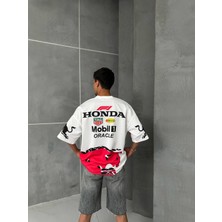 Rex Moda Redbull Baskılı Oversize  T-Shirt