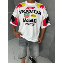 Rex Moda Redbull Baskılı Oversize  T-Shirt