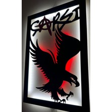Beşiktaş,çarşı LED Işıklı Ahşap Duvar Dekoru