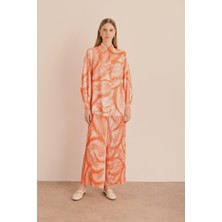 Aker 3305111 Desenli Pilise Pantolon