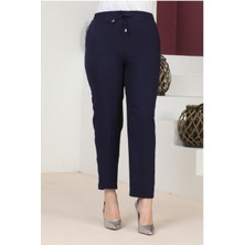 Fibula Butikbeli Lastikli Kuşaklı Pantolon