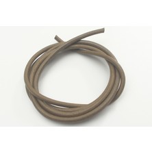 Hakiki Deri Sırım 2 mm Yuvarlak Kordon (4 Metre)