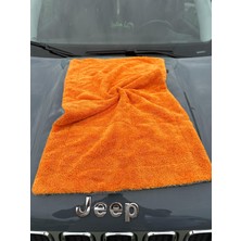 Extra Kalın 50X80 Çift Taraflı  740 Gsm Kalın Mikrofiber  Oto Yıkama Kurulama Araba Temizlik Bezi