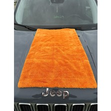 Extra Kalın 50X80 Çift Taraflı  740 Gsm Kalın Mikrofiber  Oto Yıkama Kurulama Araba Temizlik Bezi