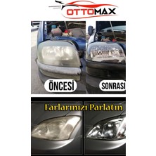 Ottomaxpro Buharlı Far Temizleme Far Parlatma Seti Profesyonel Far Temizleme Far Parlatma Seti(9 Par