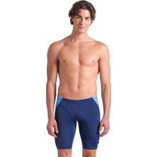 Arena Monogram Swim Jammer Erkek Mavi Yüzücü Mayosu 009079750
