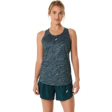 Asics Road All Over Kadın Yeşil Koşu T-Shirt 2012D071-302