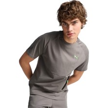 Puma Tech Pocket Erkek Gri Günlük Stil T-Shirt 62967379