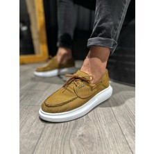 Sun&north Knack Yüksek Taban Mevsimlik Keten Ayakkabı 009 Taba