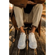 Sun&north Knack Yüksek Taban Günlük Ayakkabı 044 Beyaz