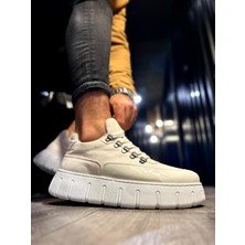 Sun&north Knack Yüksek Taban Günlük  Ayakkabı 600 Beyaz