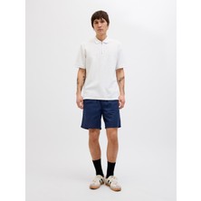 Jjeaustın Zıp Polo Ss Noos White