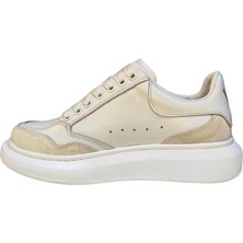 Who What Wear Erkek Casual Günlük Sneakers Doğal Deri Ayakkabı 25NM1403