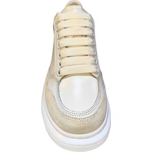 Who What Wear Erkek Casual Günlük Sneakers Doğal Deri Ayakkabı 25NM1403