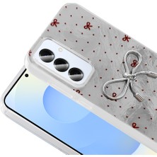 Galaxy S25 Plus Kılıf Kamera Korumalı Figürlü Zore Ponti Silikon Kapak - Lila