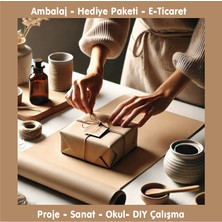 Packmai 25X35 cm Kraft Kağıt (100 Adet)  Paketleme | Ambalaj Kağıdı Doğal-Dayanıklı ve Çok Amaçlı