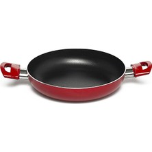 Redio 20 cm Yumurta Sahanı, Kırmızı
