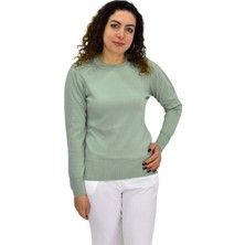 Baglan Kadın Sıfır Yaka Spor Kazak BGL-ST04085