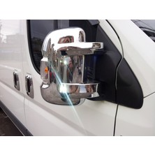 My Tuning Fiat Ducato Krom Kapı Kolu 4 Kapı P.çelik Abs Plastik Krom Kaplama Ayna Kapağı 2 Prç 2006 Ve Üzeri