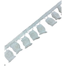 Dervis'İN Ponpon Püskül Pamuk en 5 cm Krem 5 Metre