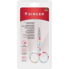 Singer Kıvrık Uçlu Renkli Nakış Makası (4")