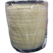 Çamaşır Lastiği Düz 1 cm  1 Metre Gold