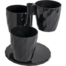 Omnipazar So-Dnc1 Dönence Standlı 3'lü Saksı Takımı No 1