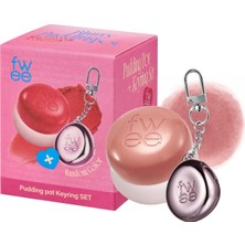 Fwee Keyring Lip & Cheek Blurry Pudding Pot Without – 5g (Anahtarlıklı)
