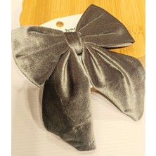 Monalisa Home Lüks Gösterişli  Figürlü Kadife Klips Toka