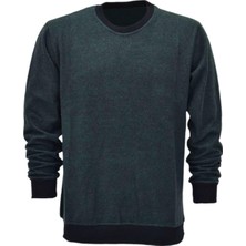 Erkek Sıfır Yaka Sweatshirt  2508 BGL-ST04027