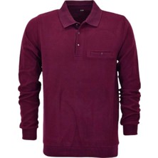 Dynamo Erkek Polo Yaka Cepli Sweatshirt  6857 BGL-ST04024