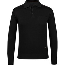 Dynamo Erkek Polo Yaka Cepli Sweatshirt  6857 BGL-ST04024