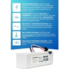Electroll Xiaomi Mi Vacuum Mop 1c 2in1 Uyumlu Batarya (ORJİNAL KAPASİTE) 2600mah Robot Süpürge Pil Stytj01zhm