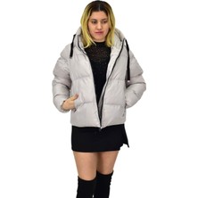 Dynamo Kadın Spor Kapüşonlu Mont  M5009 BGL-ST03988